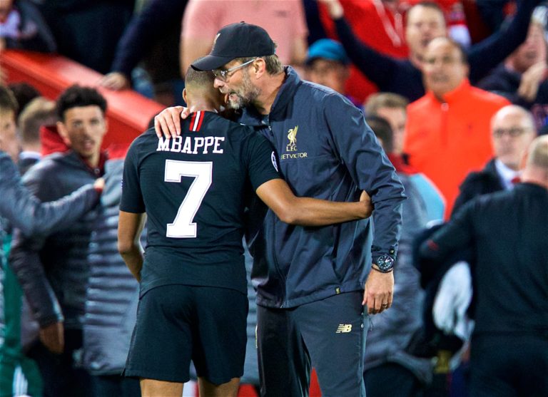 Kylian Mbappe - Klopp - Liverpool.