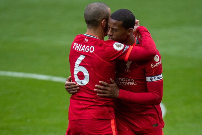 Wijnaldum - Liverpool v Crystal Palace - Premier League