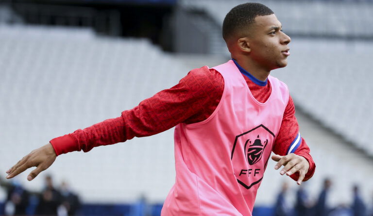 Kylian Mbappe of PSG