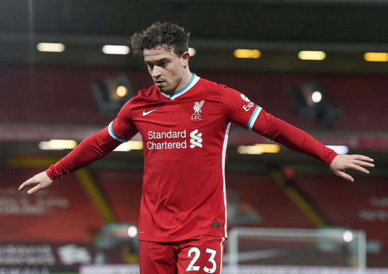 ) Xherdan Shaqiri of Liverpoo