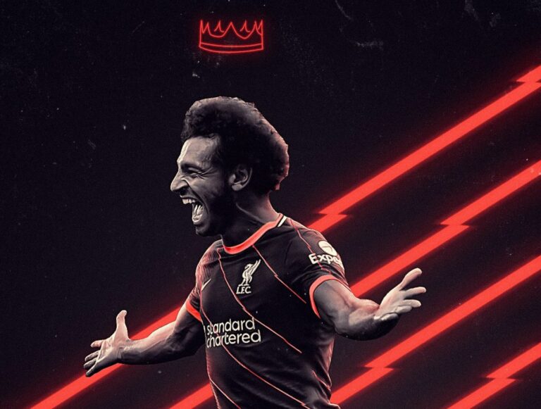 Mohamed Salah got a goal and two assists vs. Norwich and still wasn't happy! (Photo by Tw/UKIGFX)