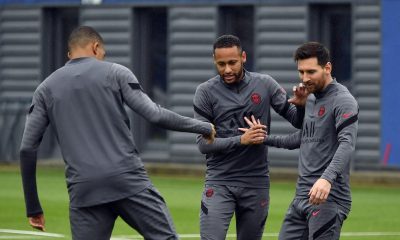 Kylian Mbappe, Lionel Messi and Neymar