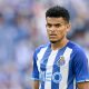 PORTO, PORTUGAL - AUGUST 08: Luis Diaz of FC Porto looks on during the Liga Portugal Bwin match between FC Porto and Belenenses SAD at Estadio do Dragao on August 08, 2021 in Porto, Portugal. (Photo by Jose Manuel Alvarez/Quality Sport Images/Getty Images)