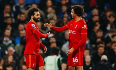 Salah and Trent Alexander-Arnold