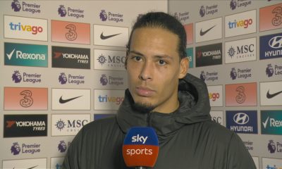 Virgil van Dijk believes it's still possible for Liverpool to win the Premier League title this season but admits that it's Manchester City's hands after a 2-2 draw with Chelsea was played out at Stamford Bridge on Sunday.