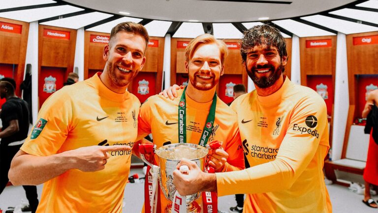 Caoimhin Kelleher Alisson Becker Adrian Carabao Cup Final