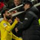 Jurgen Klopp and Mohamed Salah