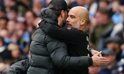 Jurgen Klopp and Pep Guardiola