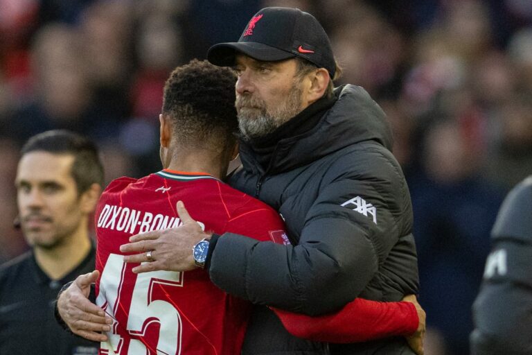 Elijah Dixon Bonner and Jurgen Klopp