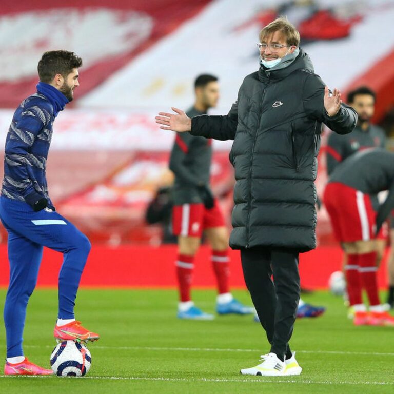Christian Pulisic and Jurgen Klopp