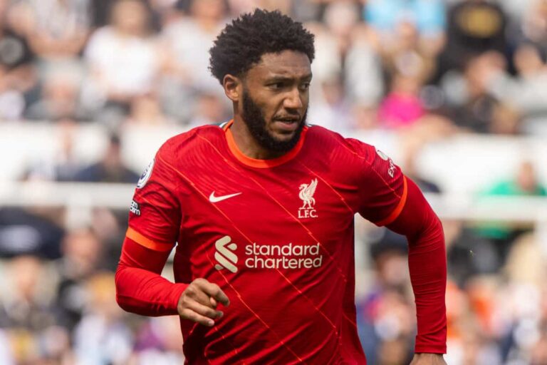 Liverpool Joe Gomez Contract