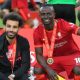 Sadio Mane and Mohamed Salah