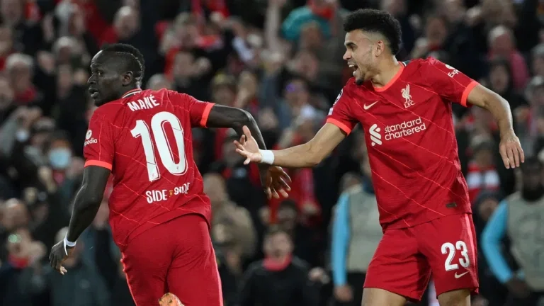 Sadio Mane Luis Diaz