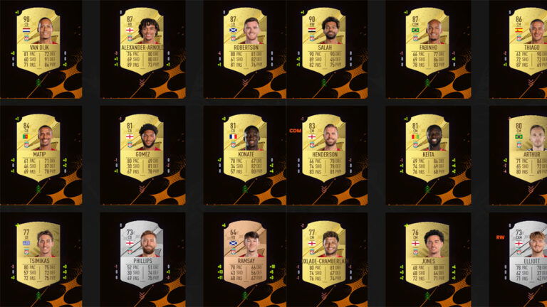 Full Liverpool FIFA 23 ratings revealed