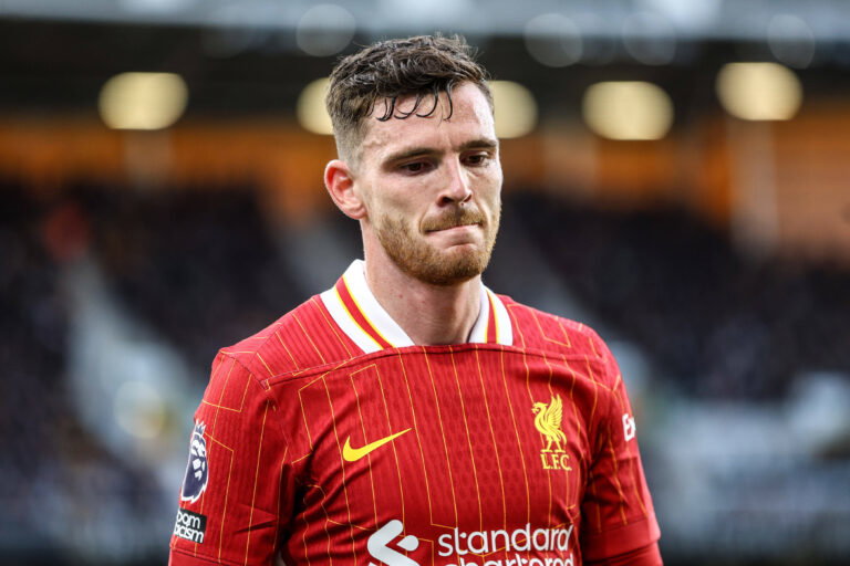 Andy Robertson has already entered his 30s and Liverpool has started their search for a successor