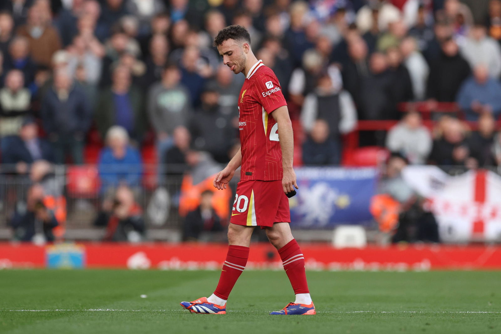 Diogo Jota might miss Arsenal vs Liverpool