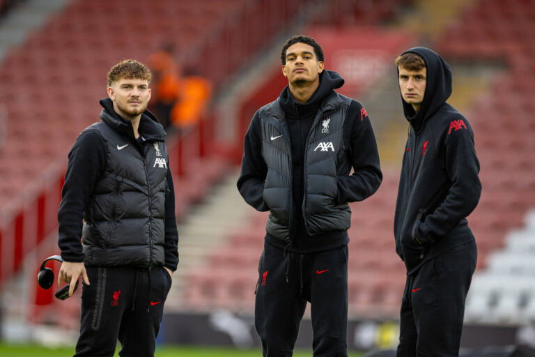 Football - FA Premier League - Southampton FC v Liverpool FC SOUTHAMPTON, ENGLAND - Sunday, November 24, 2024: Liverpool