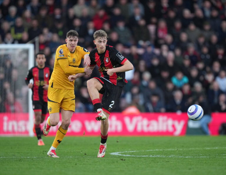 Bournemouth v Wolves, Premier League, Football, Vitality Stadium, Bournemouth, UK - 22 Feb 2025