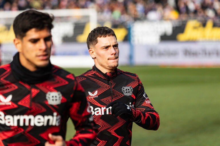 Fußball I Herren I Saison 2024-2025 I 1. Bundesliga I 23. Spieltag I Holstein Kiel - Bayer 04 Leverkusen I 22.02.2025