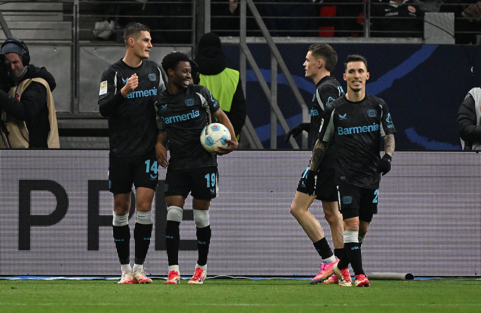 Fussball 1.Bundesliga, Eintracht Frankfurt  - Bayer 04 Leverkusen