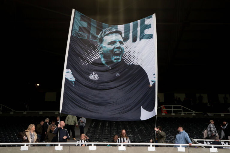 Newcastle v Manchester United, Premier League, Football, St James Park, Newcastle upon Tyne, Tyne and Wear, UK - 13 Apr 2025