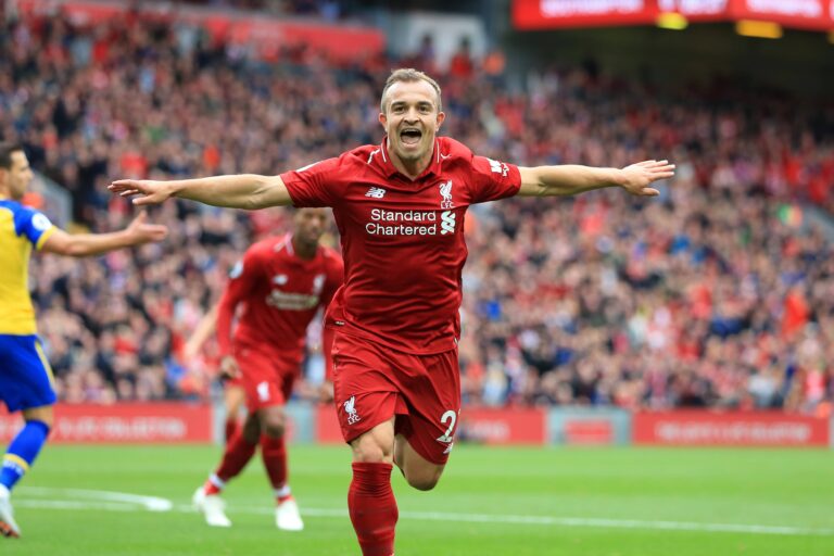 Sport Bilder des Tages 22nd September 2018 Anfield Liverpool England EPL Premier League football