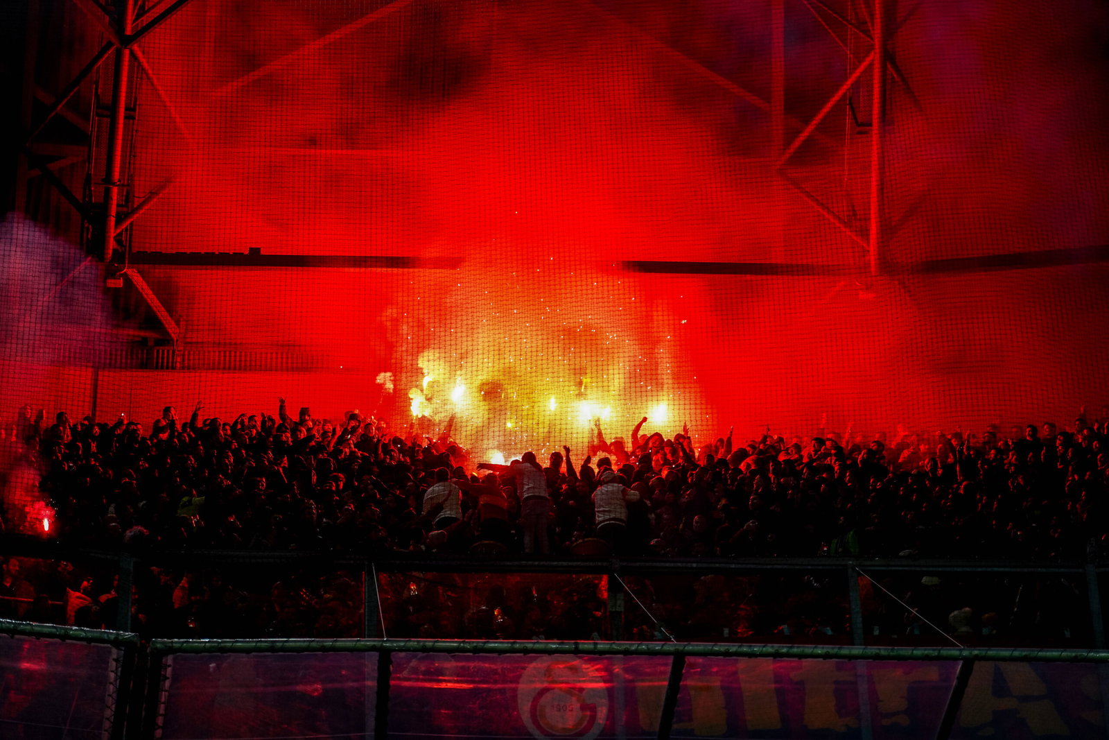 Galatasaray fireworks