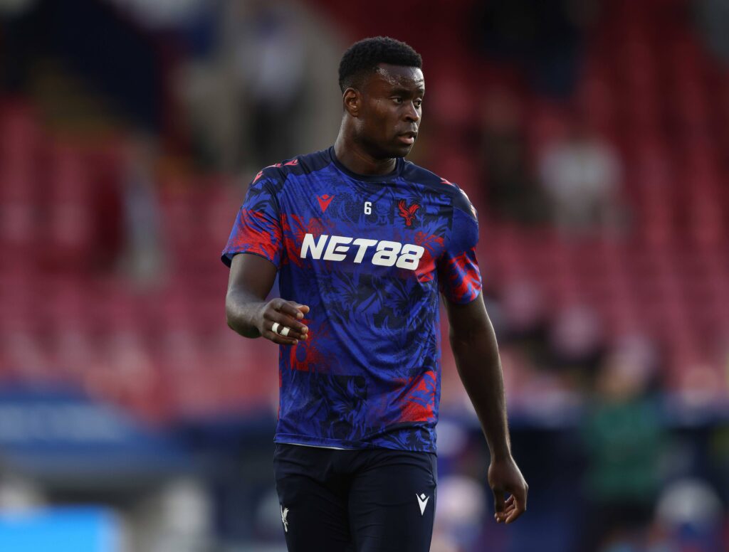 Crystal Palace accidentally posted a Marc Guéhi farewell video on X (formerly Twitter) (Credits: Imago Images)