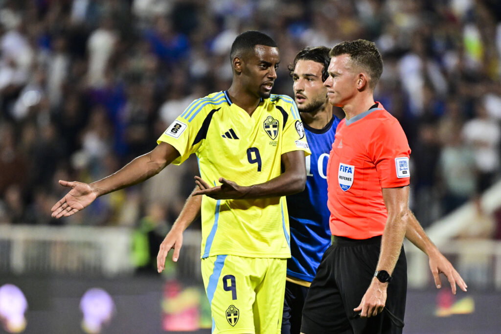 Alexander Isak finally made his return with Sweden (Credits: Imago Images)