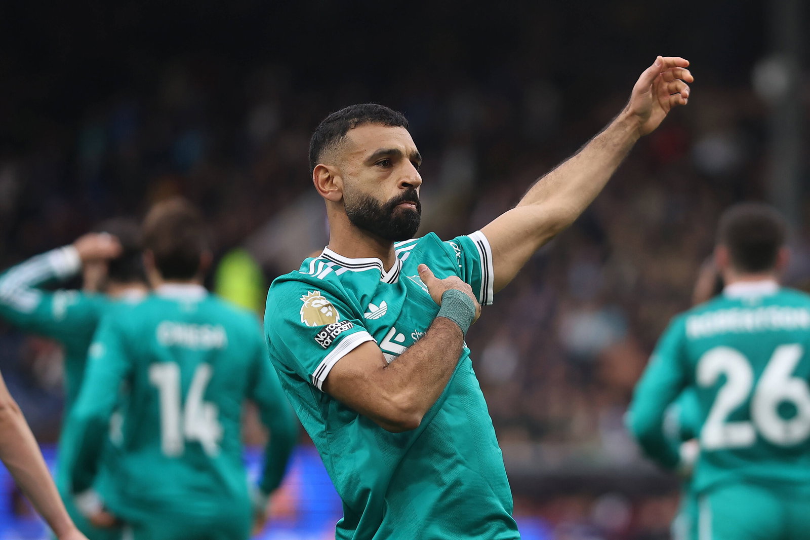 Mohamed Salah only signed a contract till 2027 (Credits: Imago Images)