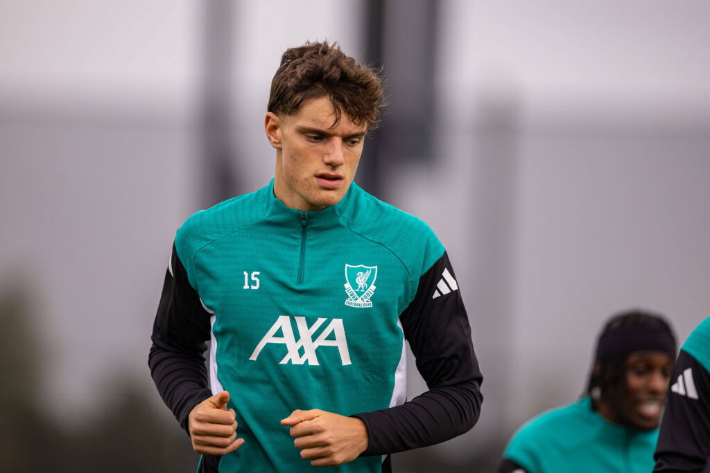 With Virgil van Dijk and Ibrahima Konaté expected to rest against Southampton, Italian teenage sensation Giovanni Leoni might get his debut (Credits: Imago Images)