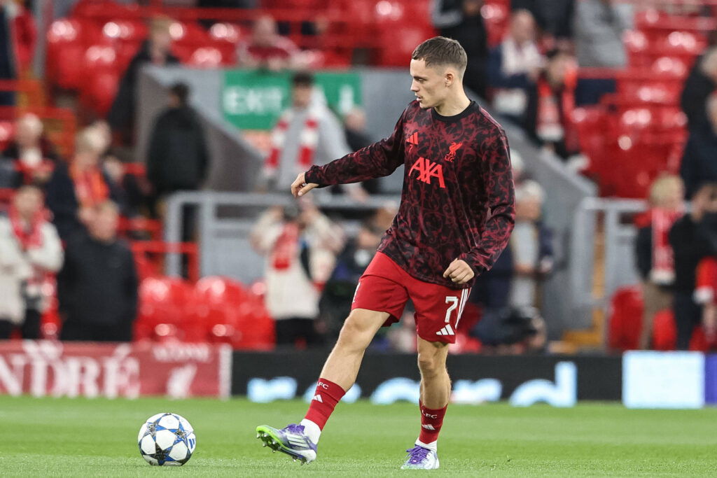 Florian Wirtz is still finding his feet at Anfield (Credits: Imago Images)