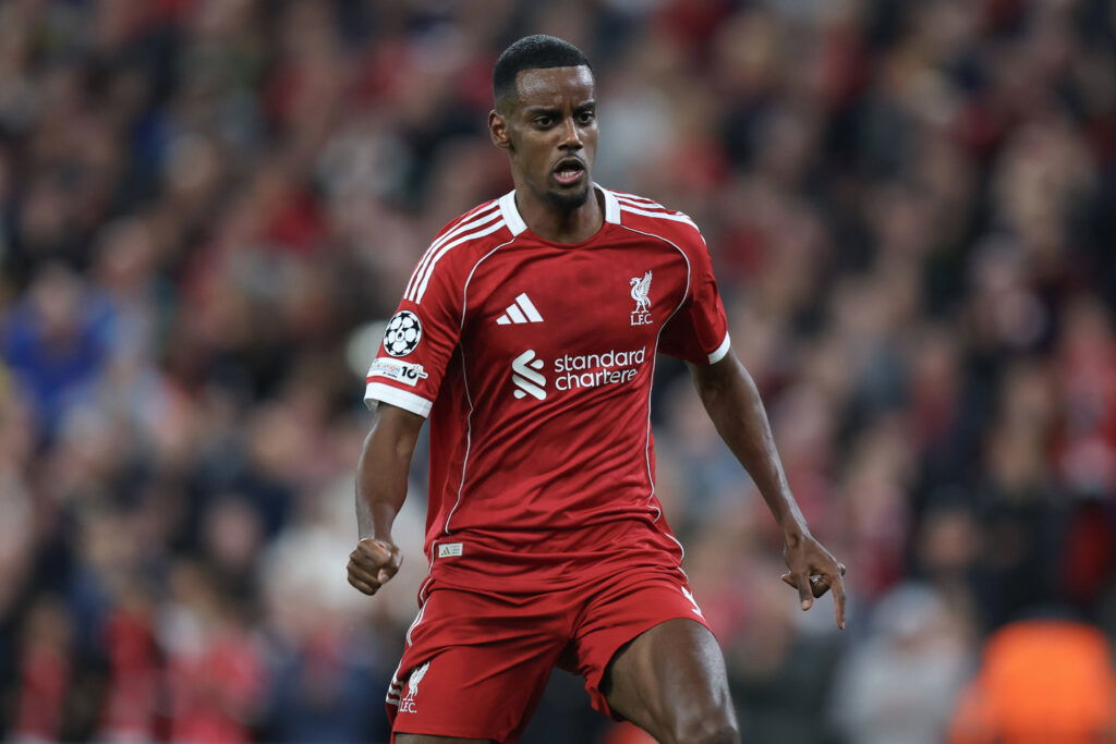 Alexander Isak made his Liverpool debut against Atlético de Madrid (Credits: Imago Images)