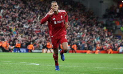 Slot expects players like Virgil van Dijk to guide the new players through the derby experience (Credits: Imago Images)