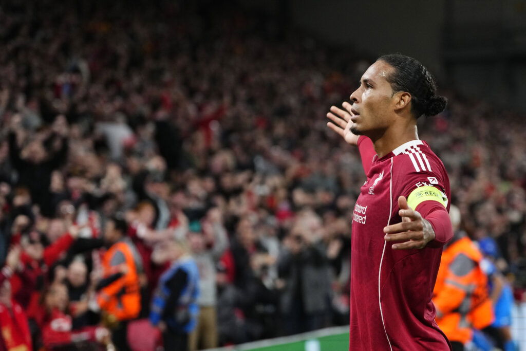 Virgil van Dijk scored the winning goal for Liverpool against Atlético Madrid (Credits: Imago Images)