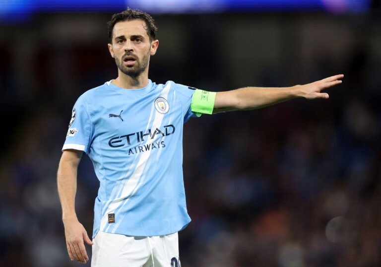 Manchester City captain Bernardo Silva thinks Liverpool are their biggest rivals (Credits: Imago Images)