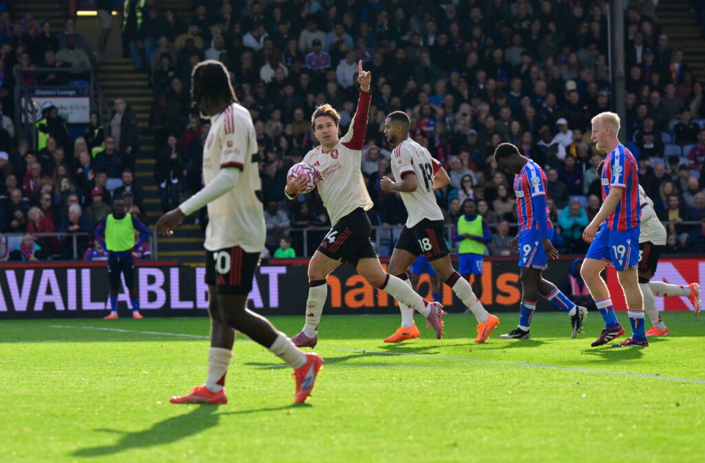 Federico Chiesa scored the equaliser against Crystal Palace (Credits: Imago Images)