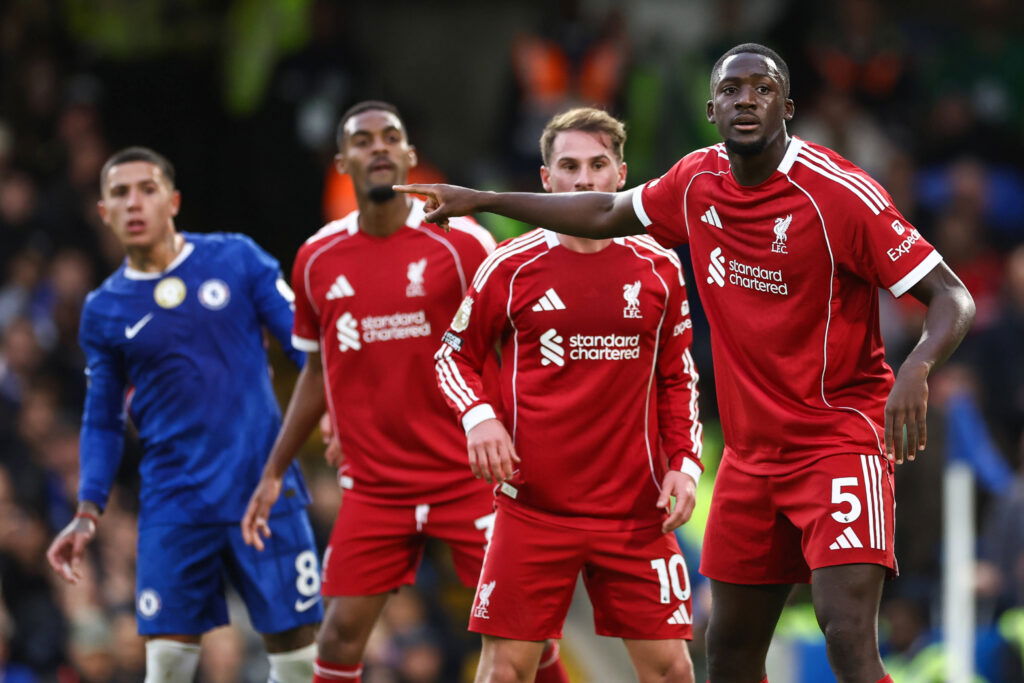 Liverpool will rely on two centre-backs to hold the line after Ibrahima Konate's injury (Credits: Imago Images)