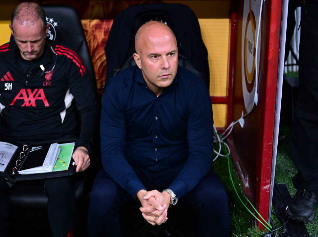 Arne Slot speaks before the Chelsea clash on Saturday (Credits: Imago Images)