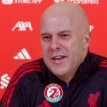 Liverpool manager Arne Slot