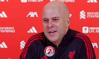 Liverpool manager Arne Slot