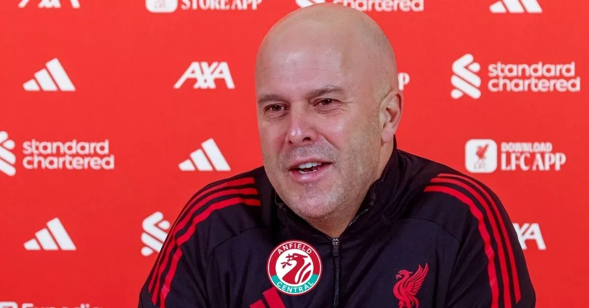 Liverpool manager Arne Slot