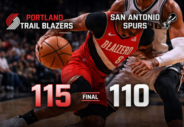 san antonio spurs vs portland trail blazers match player stats