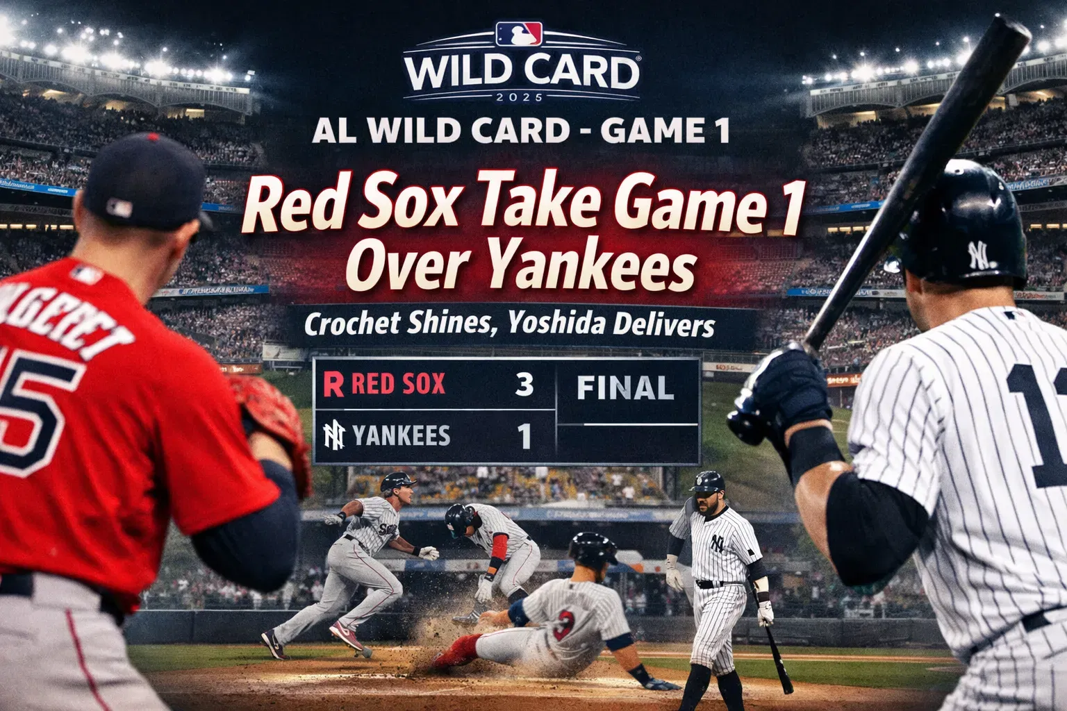 red sox vs new york yankees match player stats